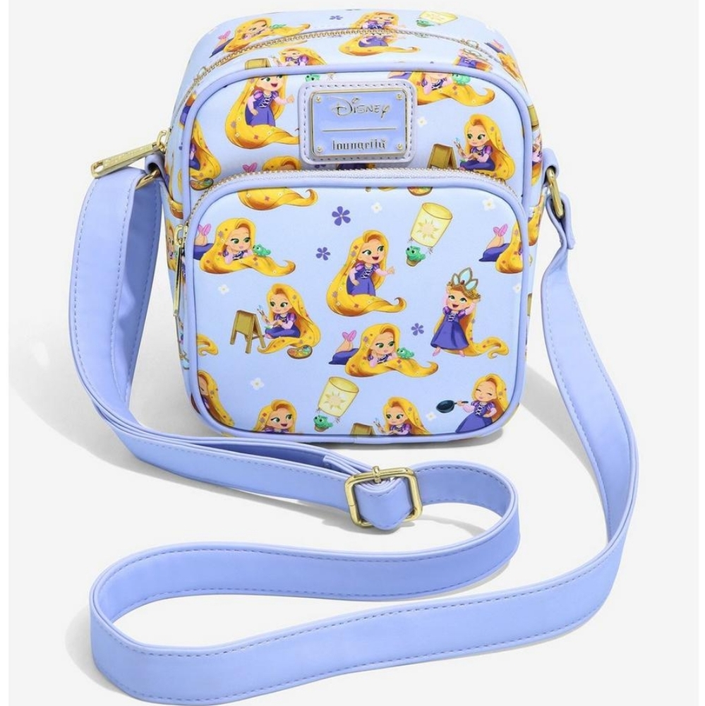 Loungefly Tangled Rapunzel crossbody camera bag